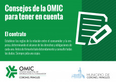 Consejos sobre contrato