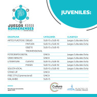 Afiches Juegos Bonaerenses 2020